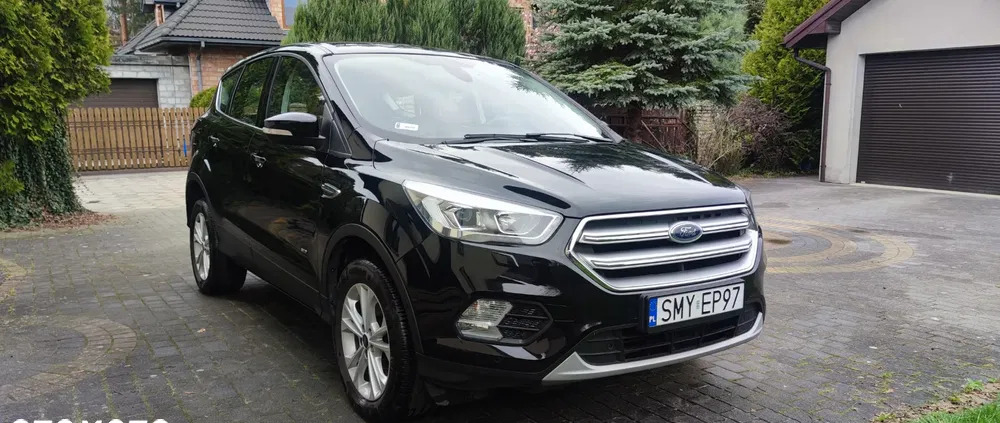 ford kuga śląskie Ford Kuga cena 72000 przebieg: 214000, rok produkcji 2018 z Myszków